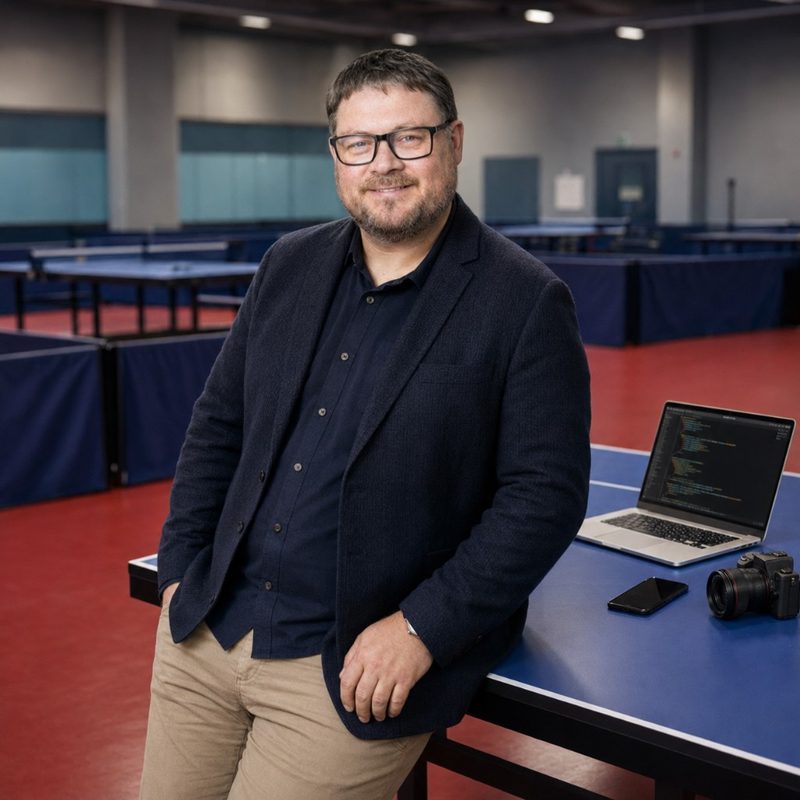 Portrait de Philippe Gorce, initiateur du projet MyPing